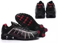 shox nz 3 nike hombre chaussures classic vw assurer noir rouge